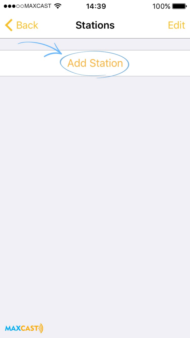 como transmitir radio com iphone