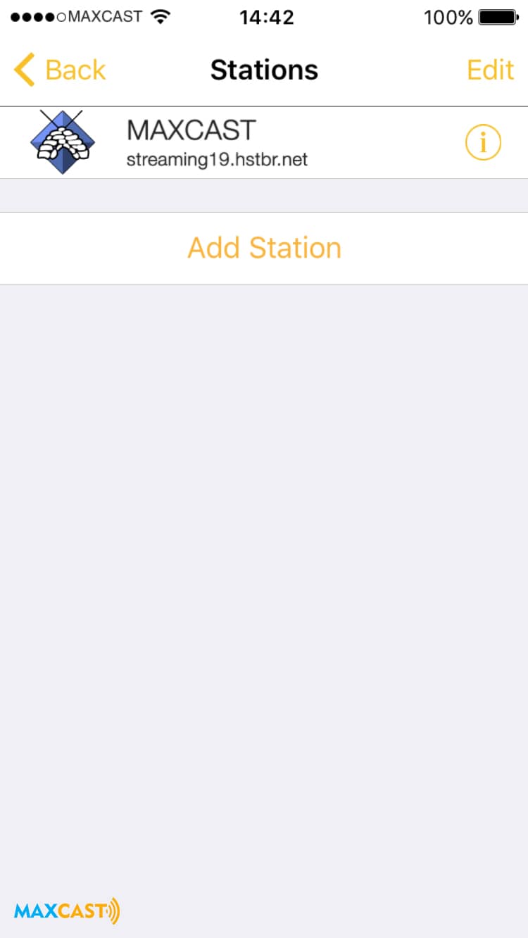 como transmitir radio com iphone