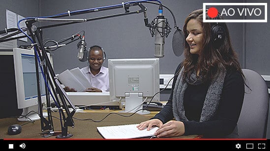 Câmera no estudio 2.0 - Web Rádio